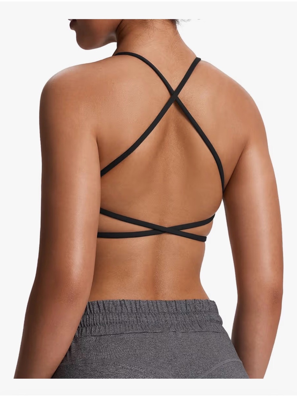 Strappy Sports Bra